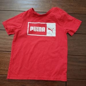 Boys Red Puma Shirt size 4